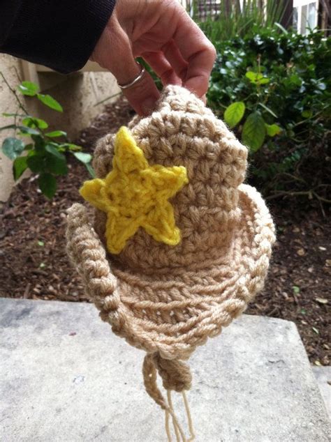 Crochet Cowboy Hat For Dogs By Avirtuoussin On Etsy 1700 Crochet