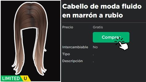 LIMITADO GRATIS RECLAMA AHORA CABELLO EN MARRÓN A RUBIO GRATIS EN