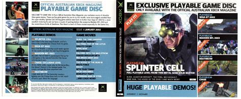 Official Australian Xbox Magazine Game Disc 10 Prices Pal Xbox