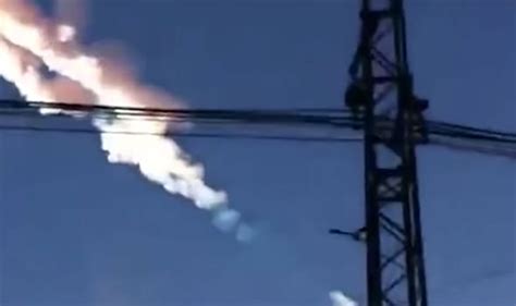 Asteroid news: Video shows how Chelyabinsk meteor hit Earth - watch ...