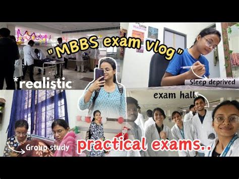 Mbbs Exam Week Study Vlog Back To Back Exams Lots Of Studying