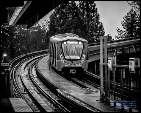 Skytrain Mk III Leaving 22nd Street Station in Rain and Mo… | Flickr