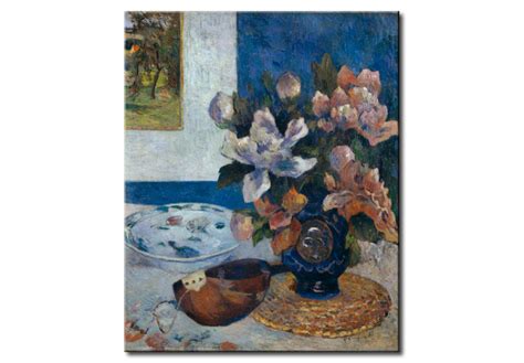 Tableau Sur Toile Nature Morte La Mandoline Paul Gauguin