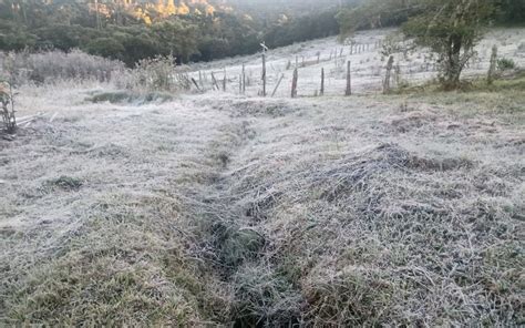 Monte Verde Amanhece Congelada E Menor Temperatura Do Pa S Nesta