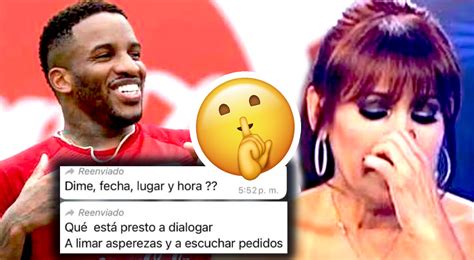 Jefferson Farfán Revela Chats Que Le Escribió Un Productor De Farándula