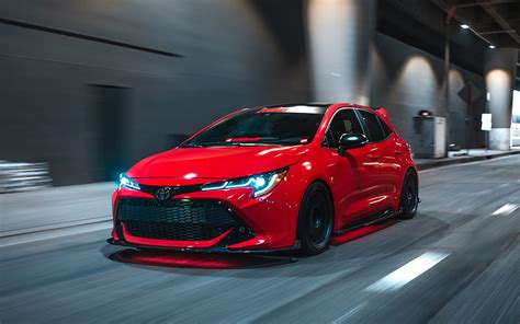 Toyota Corolla Super Street Hatchback Rojo Tuning Corolla Kit