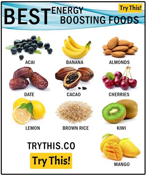 Best Energy Boosting Foods Energy Boosting Foods Energy Foods