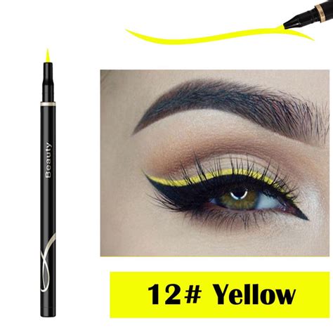 Sujito Clearance Eyeliner 12 Colors Fine Fiber Liquid Eyeliner