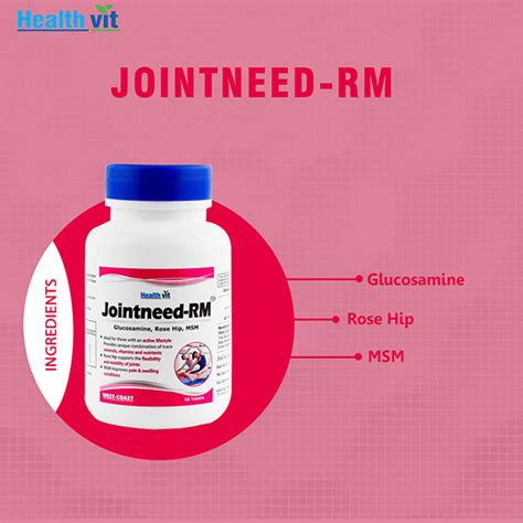 Buy Healthvit Jointneed Rm Glucosamine Tablets S Online At Best