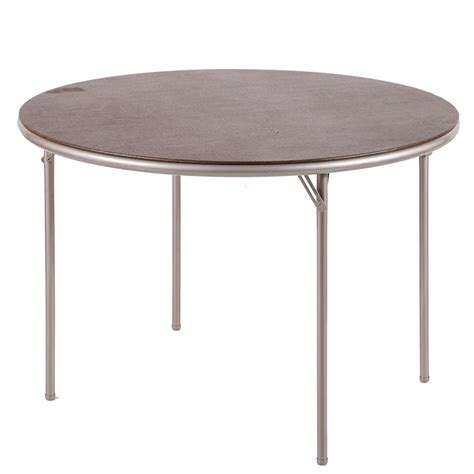 Round Samsonite Folding Card Table | EBTH