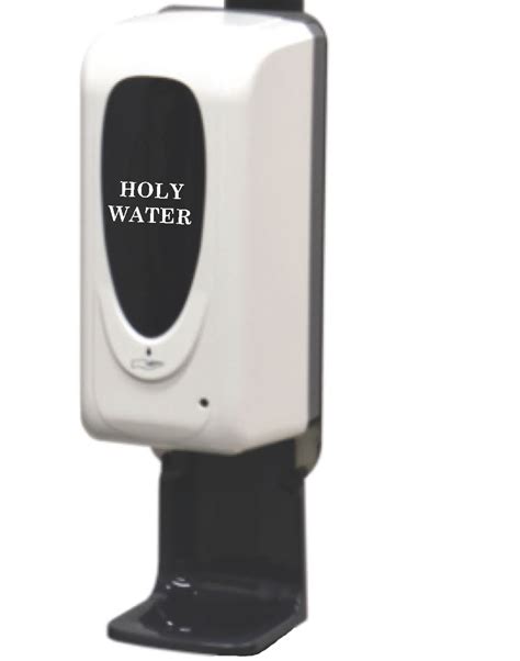 Touchless Holy Water Dispenser With Brass Cross, 10, 44% OFF