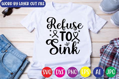 Refuse To Sink Graphic By TrendyTrinkets Creative Fabrica