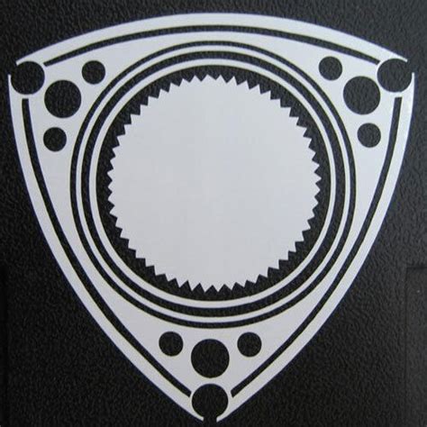 Vinyl Rotor Decal Sticker Rotary Engine Rx Rx Rx Repu Wankel Power