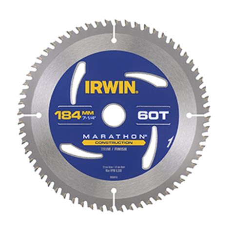 Irwin Marathon Circular Saw Blade Mm T Bunnings Warehouse