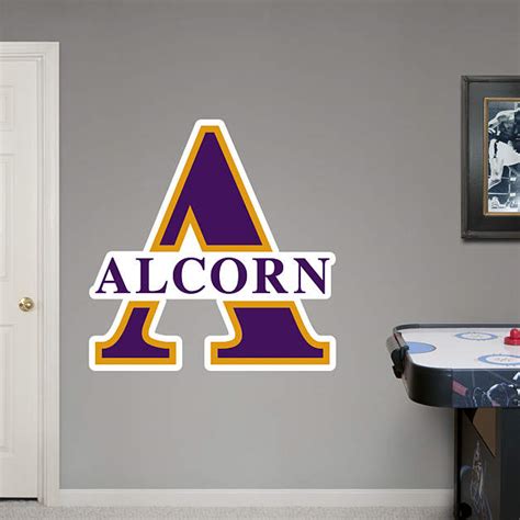 Alcorn State Braves Logo Fathead Wall Decal