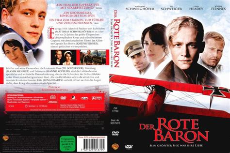 Der Rote Baron 2008 R2 German DVD Cover DVDcover