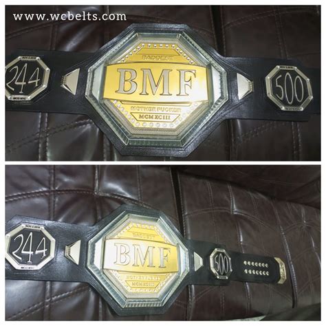 NEW UFC BMF CHAMPIONSHIP TITLE REPLICA BELT, UFC 244 MMA BMF, ADULT ...