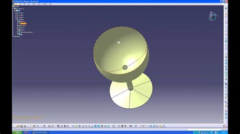 Catia V5 Tutorials Wireframe Surface Design Lesson 2 Youtube