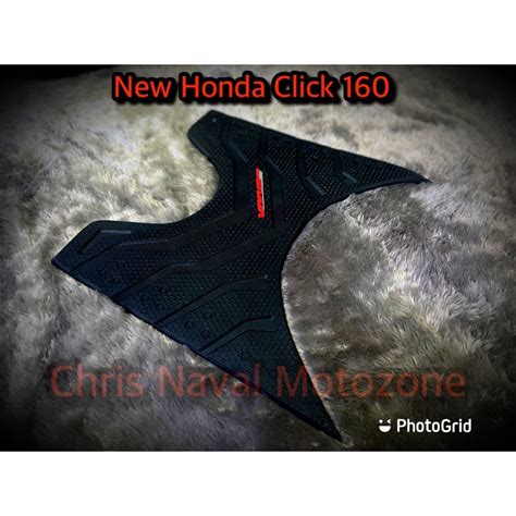 New Honda Click 160 Vario 160 Makapal Black Rubber Matting Shopee