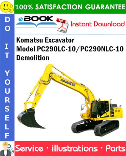 Komatsu Excavator Model Pc290lc 10pc290nlc 10 Demolition Parts Manual Sn K60001 And Up Pdf