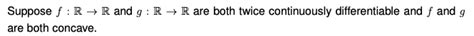 Solved Suppose F R→r And G R→r Are Both Twice Continuously