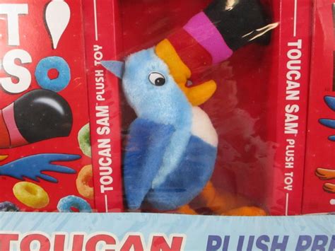 1997 Froot Loops Toucan Sam Plush Toy Pack