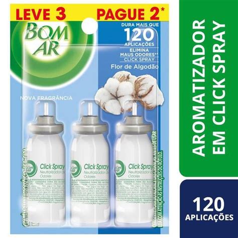 Aromatizador Banheiro Refis Bom Ar Ml Cheiro De Limpeza Air Wick