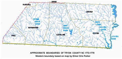 Tryon north Carolina Map | secretmuseum