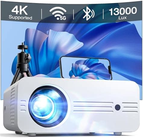 Proiettore 4K Supporta AKATUO 15000L Videoproiettore 1080P Nativo 5G