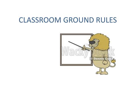 Ppt Classroom Ground Rules Powerpoint Presentation Free Download