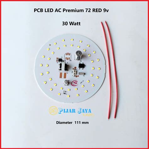 Jual Pcb Lampu Led Ac Premium V Watt Lengkap W W W W W W W