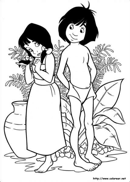 Dibujos Para Colorear De Mowgli El Libro De La Selva P Ginas Para