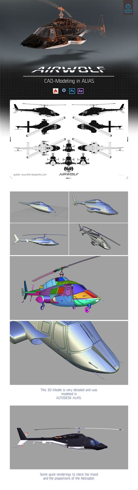 AIRWOLF-design a helicopter on Behance