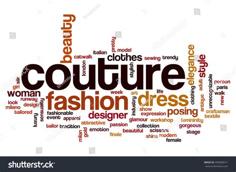 couture word cloud concept stock illustration  shutterstock