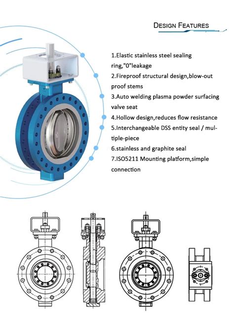 Lug Triple Eccentric Butterfly Valve Manufacturers Api Industrial