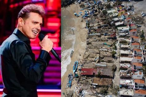 Luis Miguel donará 10mdp para reconstruir viviendas en Acapulco tras