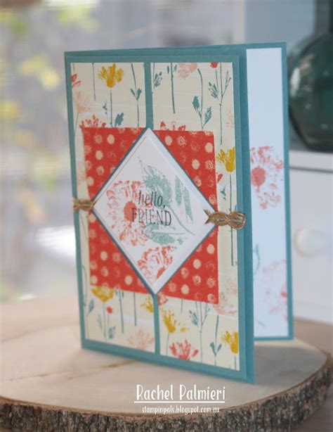 Two Easy Cards With Stampin Up Inked Tiled Punch Artofit