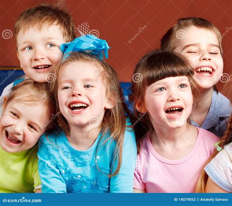 Kids Laughing Stock Photography - Image: 14079052