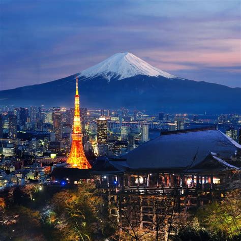 Explore the Beauty of Japan: Tokyo Tower, Mt. Fuji, Kiyomizu-dera Temple