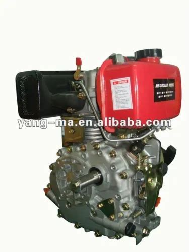 Air Cooled Single Cylinder 4 Stroke Electric Start Small Diesel Engine 10hp 186f High Quality