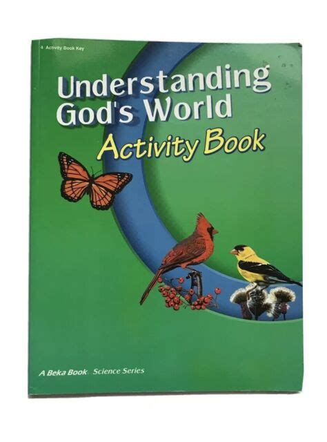 A Beka 4th Understanding Gods World Activity Book Science Teachers