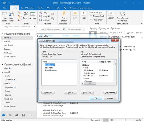 Import Contacts From Excel Or A Csv File Into Outlook