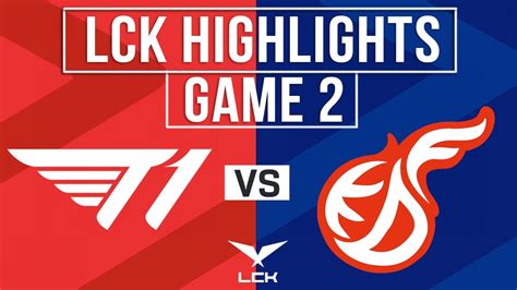 T1 Vs Kdf Highlights Game 2 Lck 2024 Spring T1 Vs Kwangdong Freecs