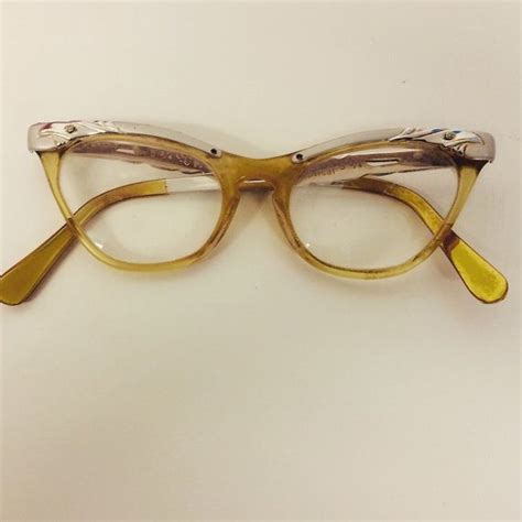 Vintage Cats Eye Glasses 1960 Vintage Womens Reading Etsy Vintage