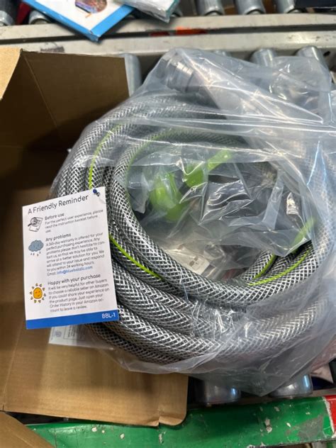 Flexible Garden Hose 50 FT - Heavy Duty Non-Expandable 50FT Outdoor ...