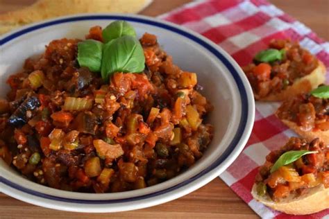 Eggplant Caponata Recipe Authentic Sicilian Dish This Italian Kitchen