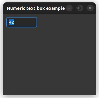 Xtd Numeric Text Box Cpp