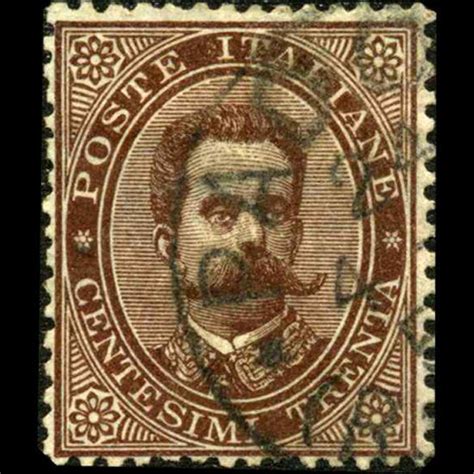 1879 RARE Italy 30c Stamp : Lot 2698A