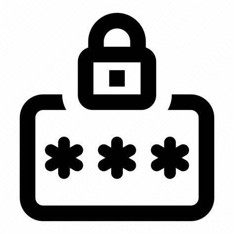 Lock Password Security Icon Download On Iconfinder