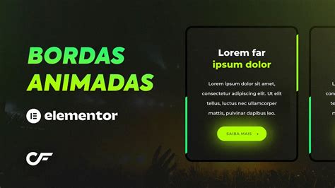 Efeito De Bordas Animadas No Elementor Youtube